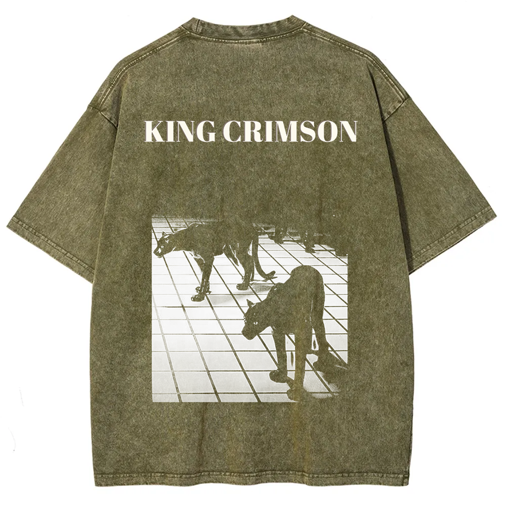 Unisex Vintage King Crimson Band t-Shirt