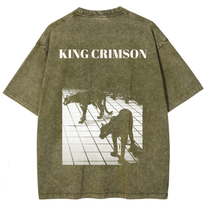 Unisex Vintage King Crimson Band t-Shirt