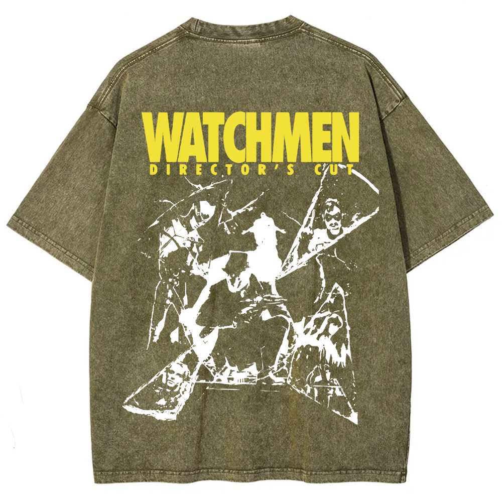 Unisex Vintage  Watchmen Crime Movie t-Shirt