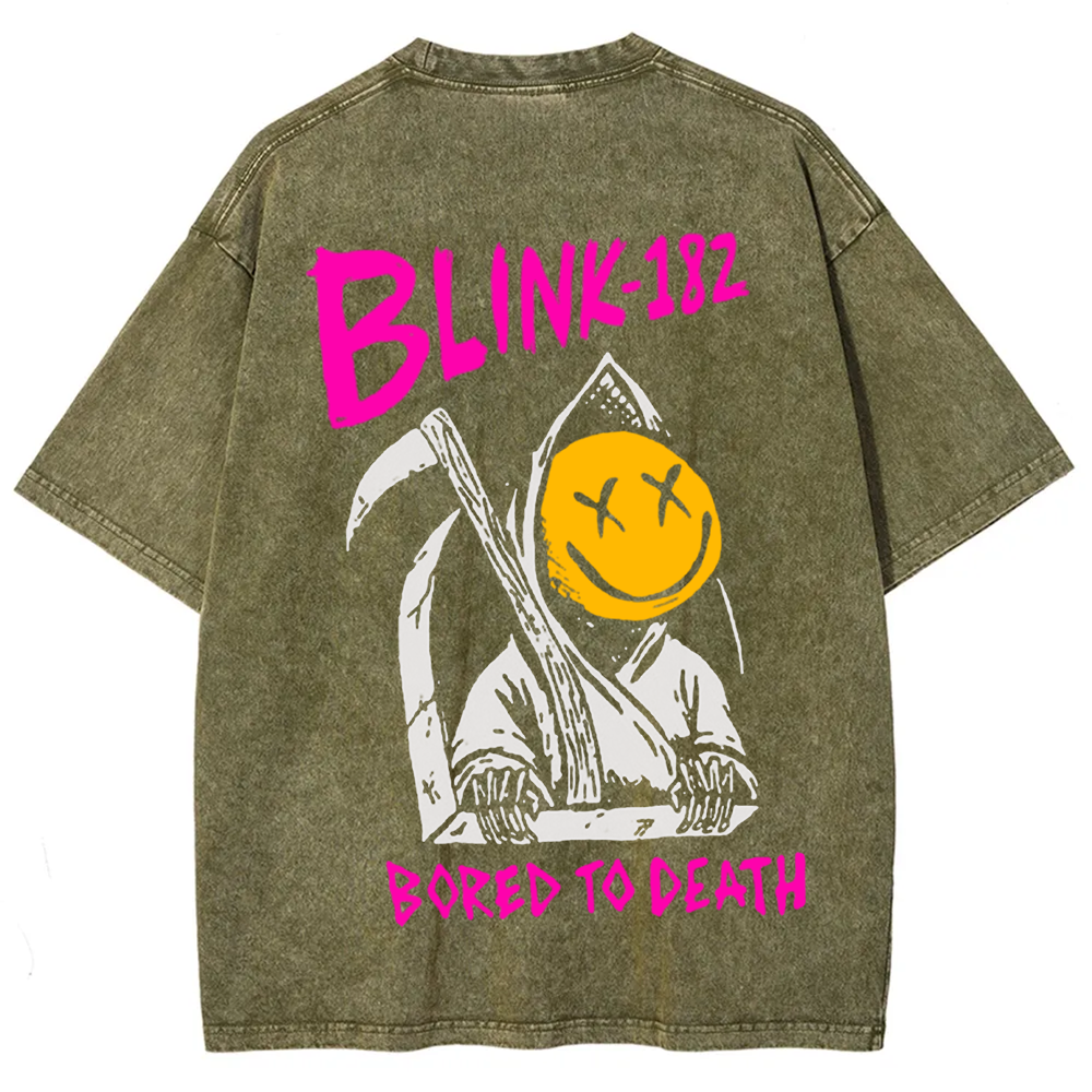 Unisex Vintage Blink 182 Band t-Shirt