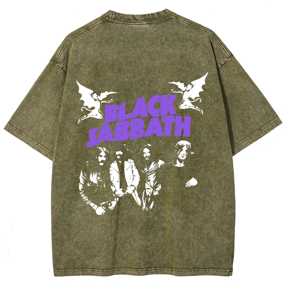Unisex Vintage Black Sabbath Band t-Shirt