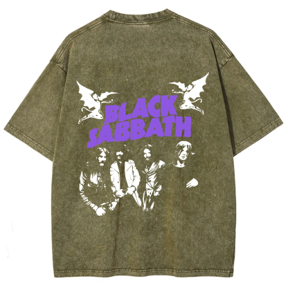 Unisex Vintage Black Sabbath Band t-Shirt