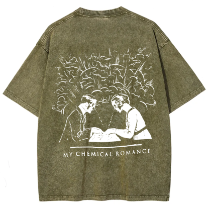 Unisex Vintage My chemical romance Band t-Shirt