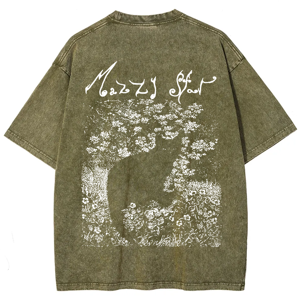 Unisex Vintage  Mazzy Star Band t-Shirt