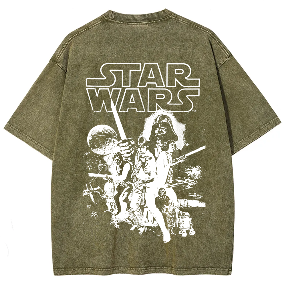 Unisex Vintage  Star Wars Movie t-Shirt