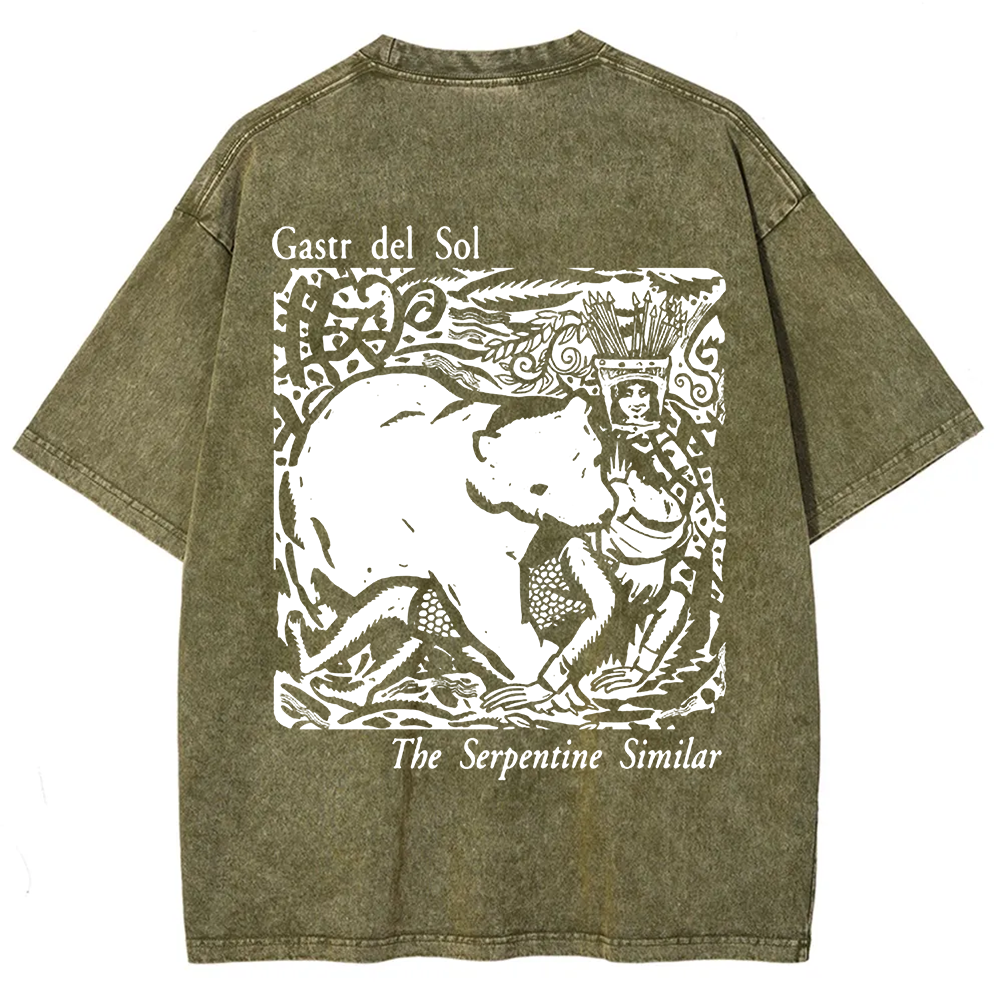 Unisex Vintage  Gastr del Sol Band  t-Shirt