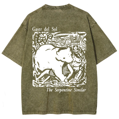 Unisex Vintage  Gastr del Sol Band  t-Shirt