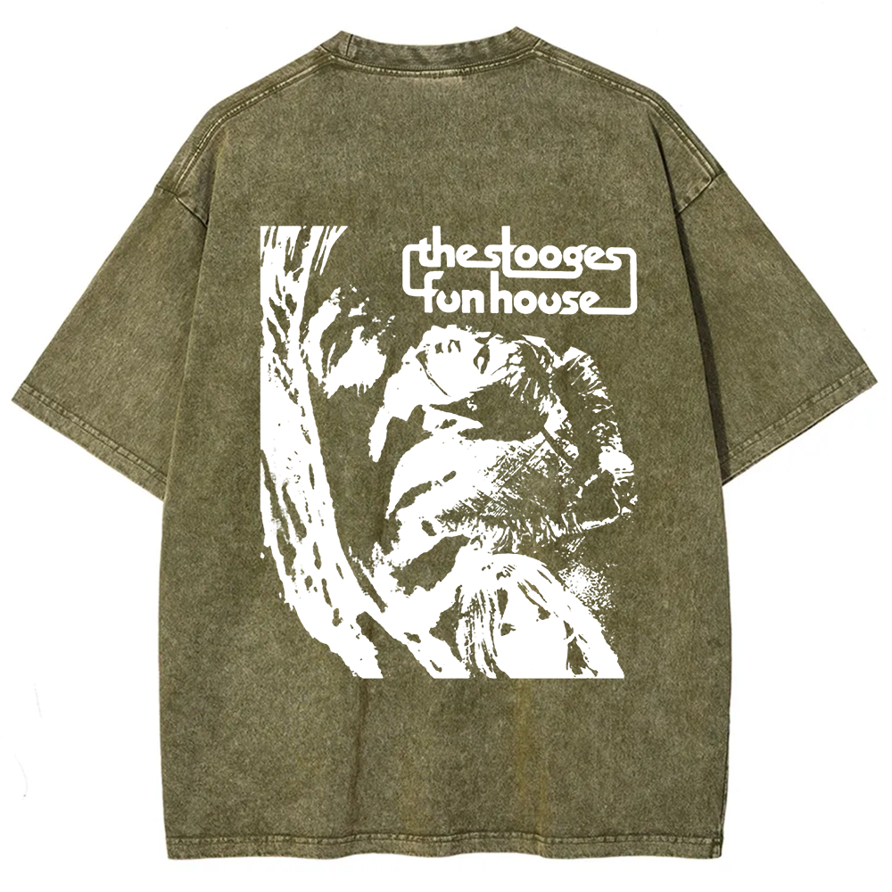 Unisex Vintage The Stooges Band Fun House Songs t-Shirt