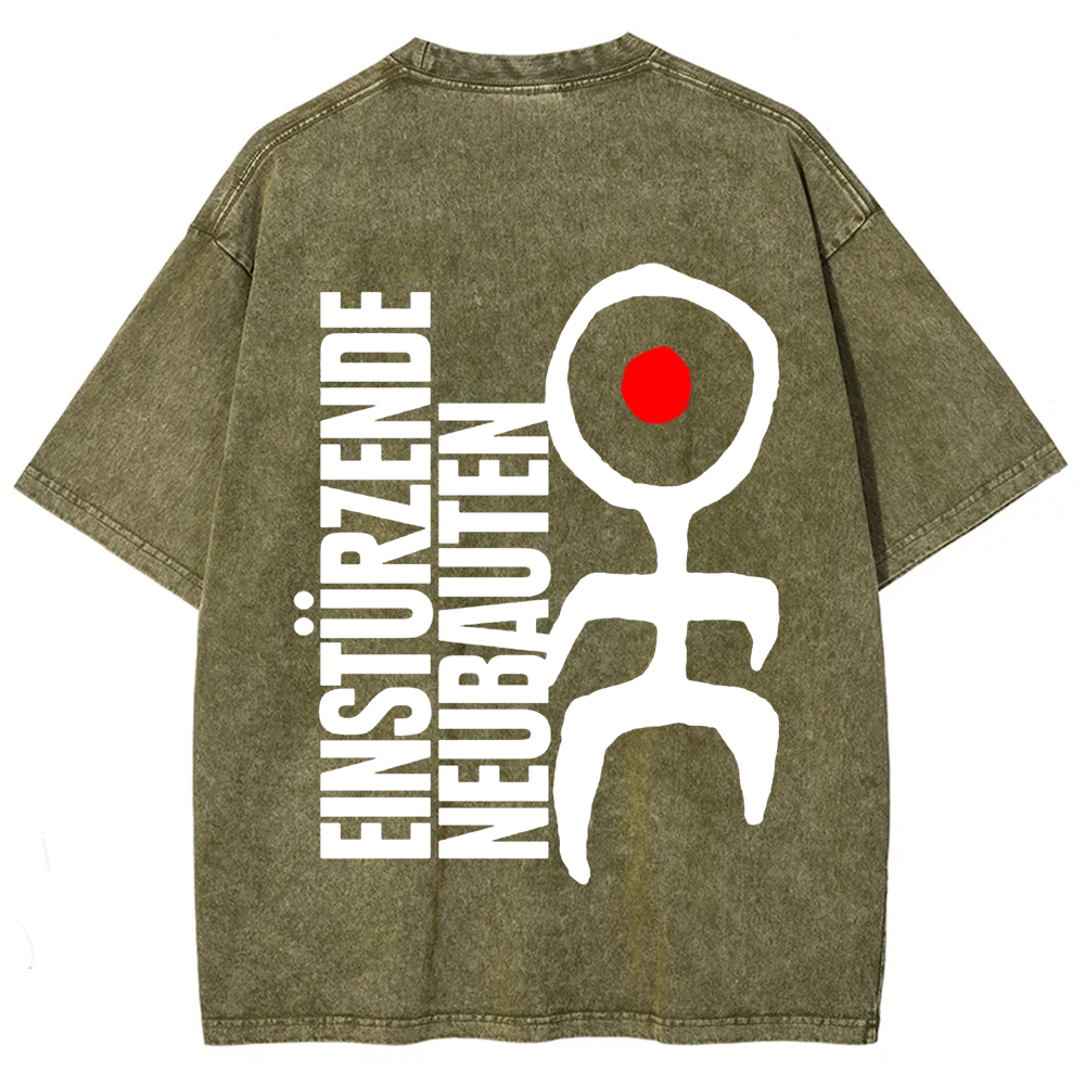 Unisex Vintage Einstürzende Neubauten Band  t-Shirt