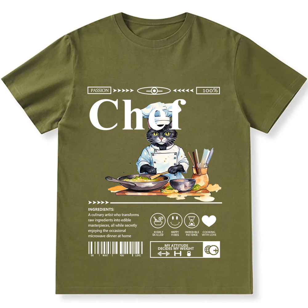Chef Unisex Fit Cotton T-Shirt wearishow