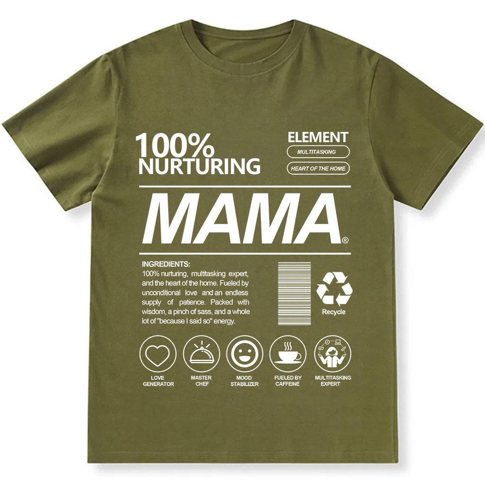 Mama Unisex Fit Cotton T-Shirt wearishow