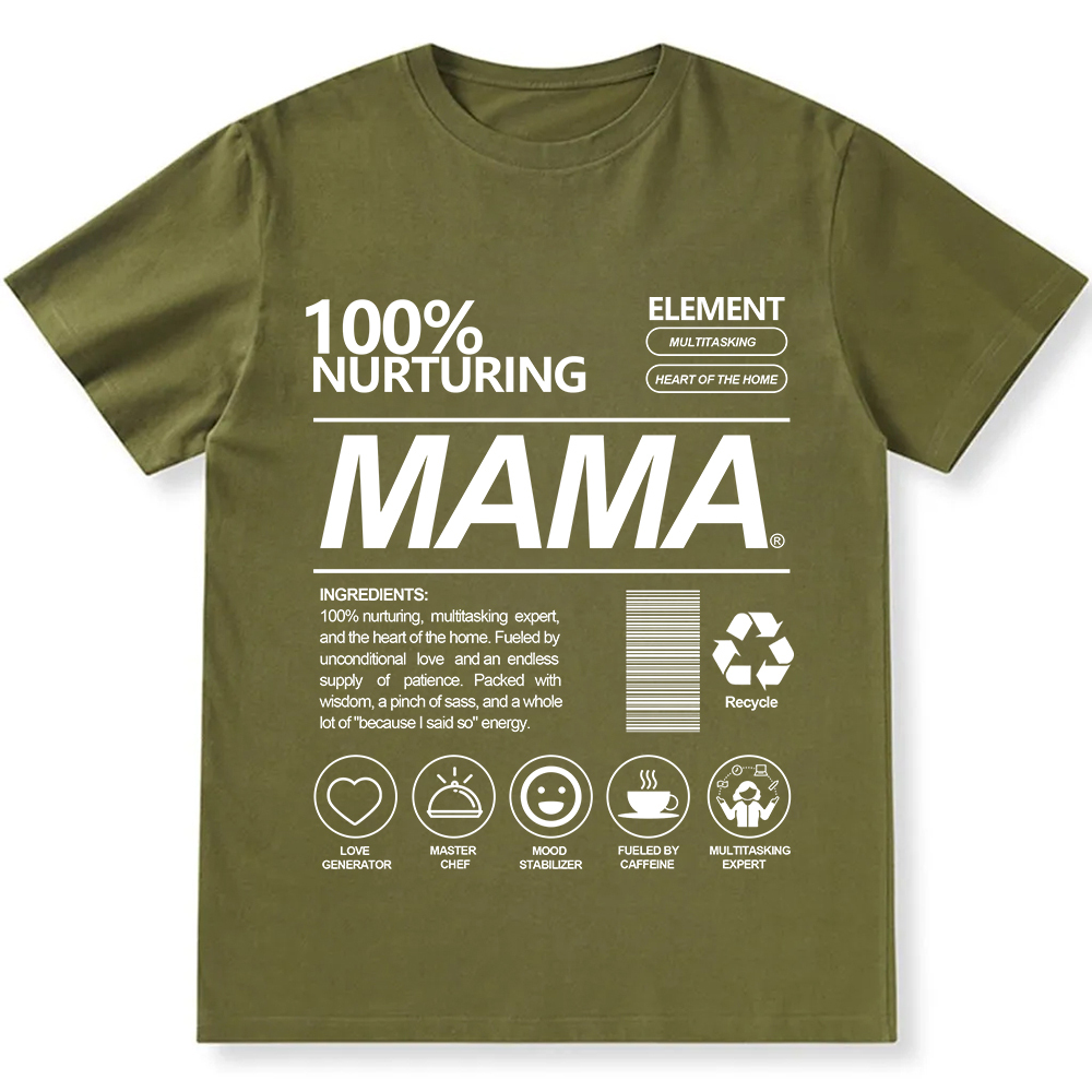 Mama Unisex Fit Cotton T-Shirt wearishow