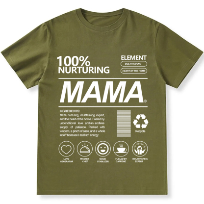 Mama Unisex Fit Cotton T-Shirt wearishow