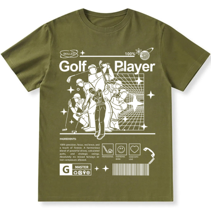 Golf Player Unisex Fit Cotton T-Shirt wearishow