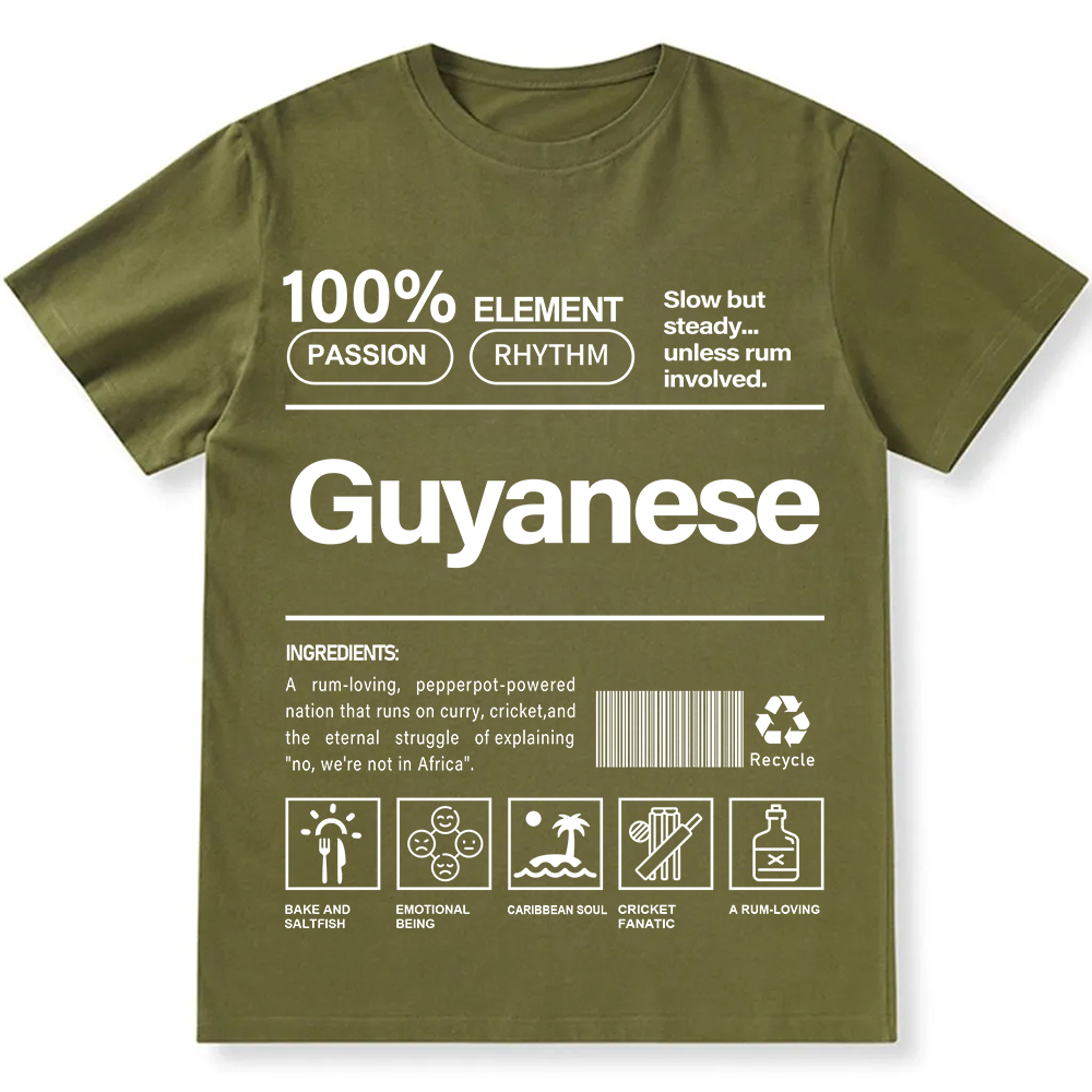 Guyanese Unisex Fit  Cotton T-Shirt wearishow