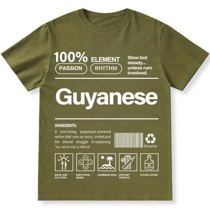 Guyanese Unisex Fit  Cotton T-Shirt wearishow