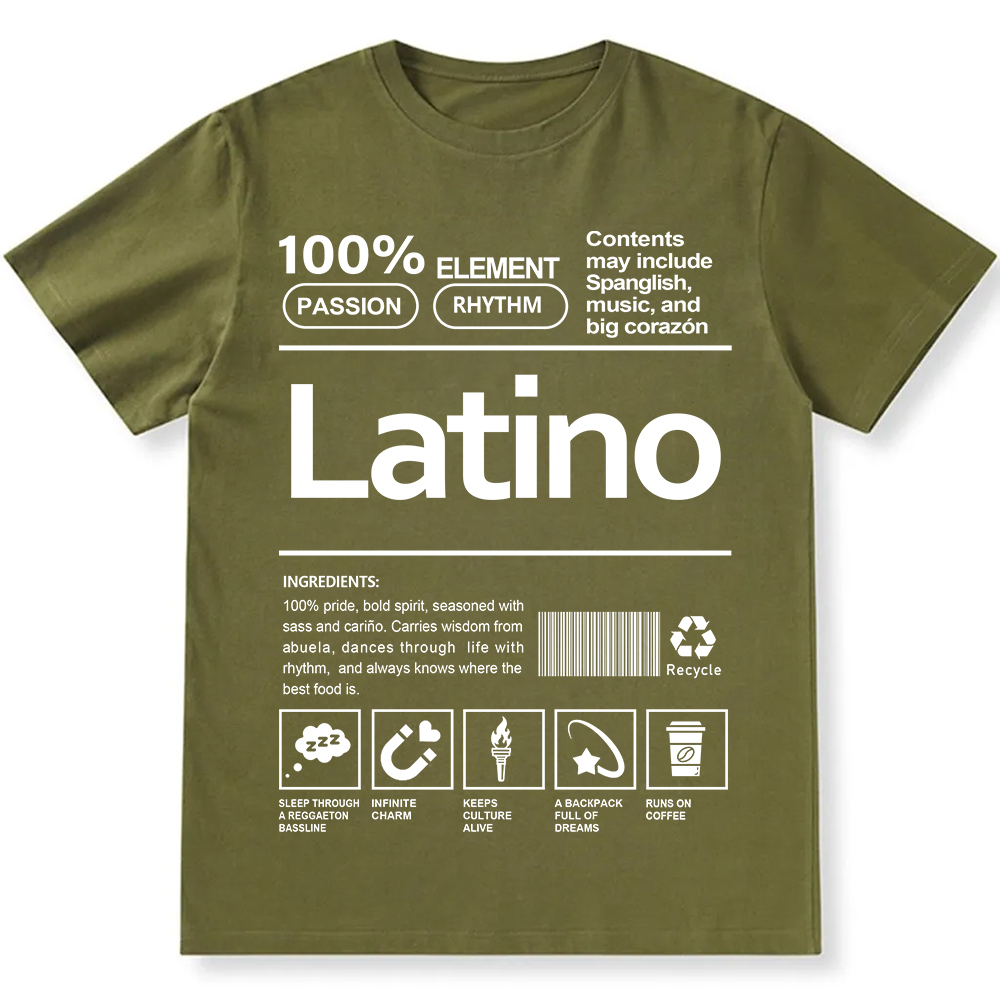 Latino Unisex Fit  Cotton T-Shirt wearishow