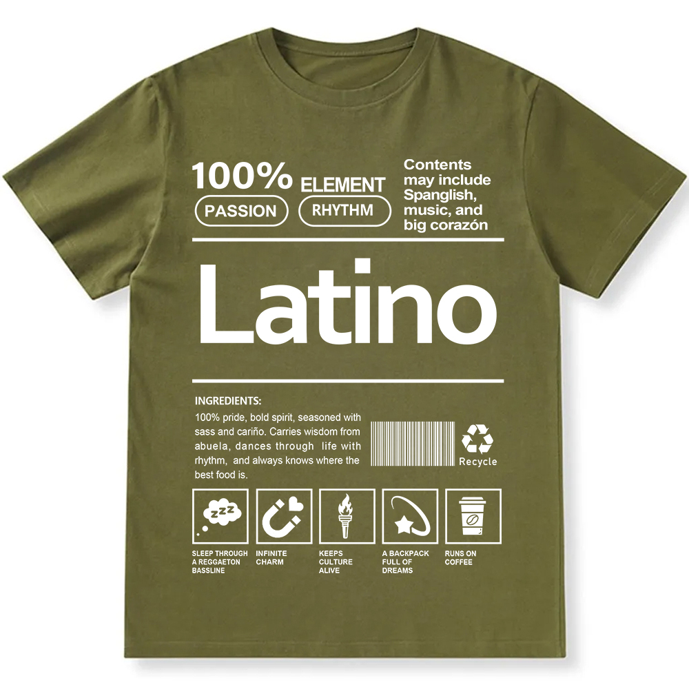 Latino Unisex Fit  Cotton T-Shirt wearishow