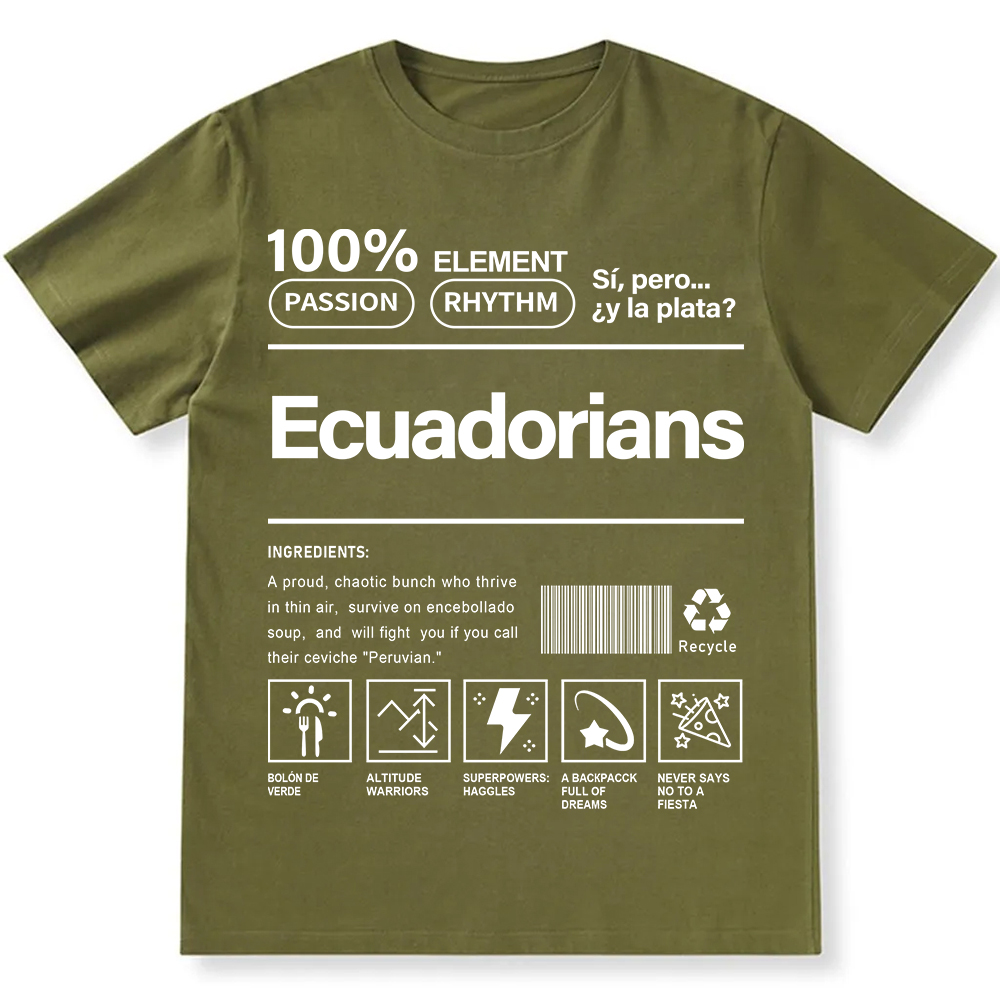 Ecuadorians Unisex Fit  Cotton T-Shirt wearishow