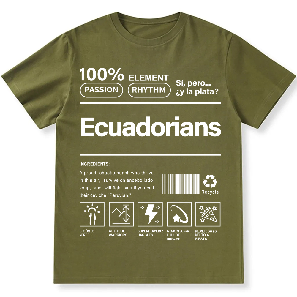 Ecuadorians Unisex Fit  Cotton T-Shirt wearishow