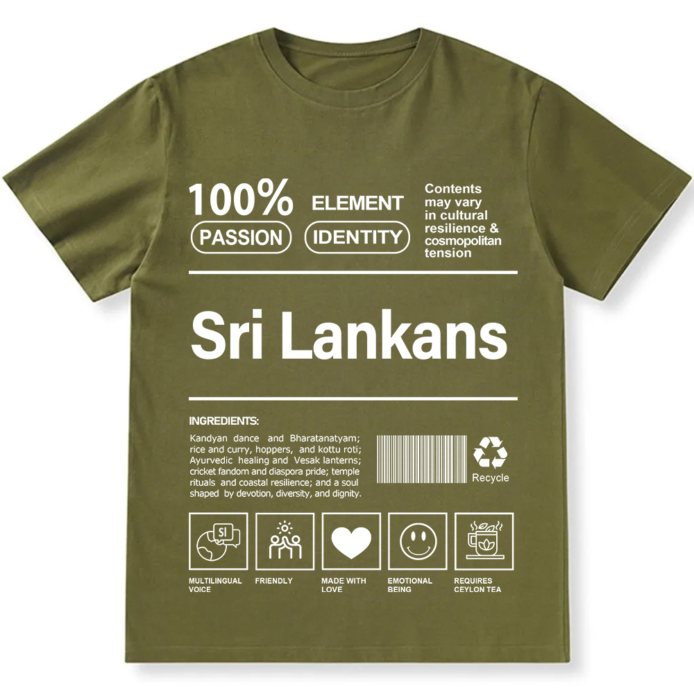 Sri Lankans Unisex Fit  Cotton T-Shirt wearishow
