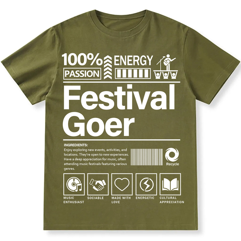 Festival Gover Unisex Fit Cotton T-Shirt wearishow