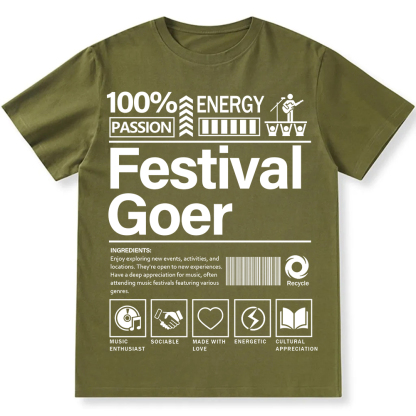 Festival Gover Unisex Fit Cotton T-Shirt wearishow