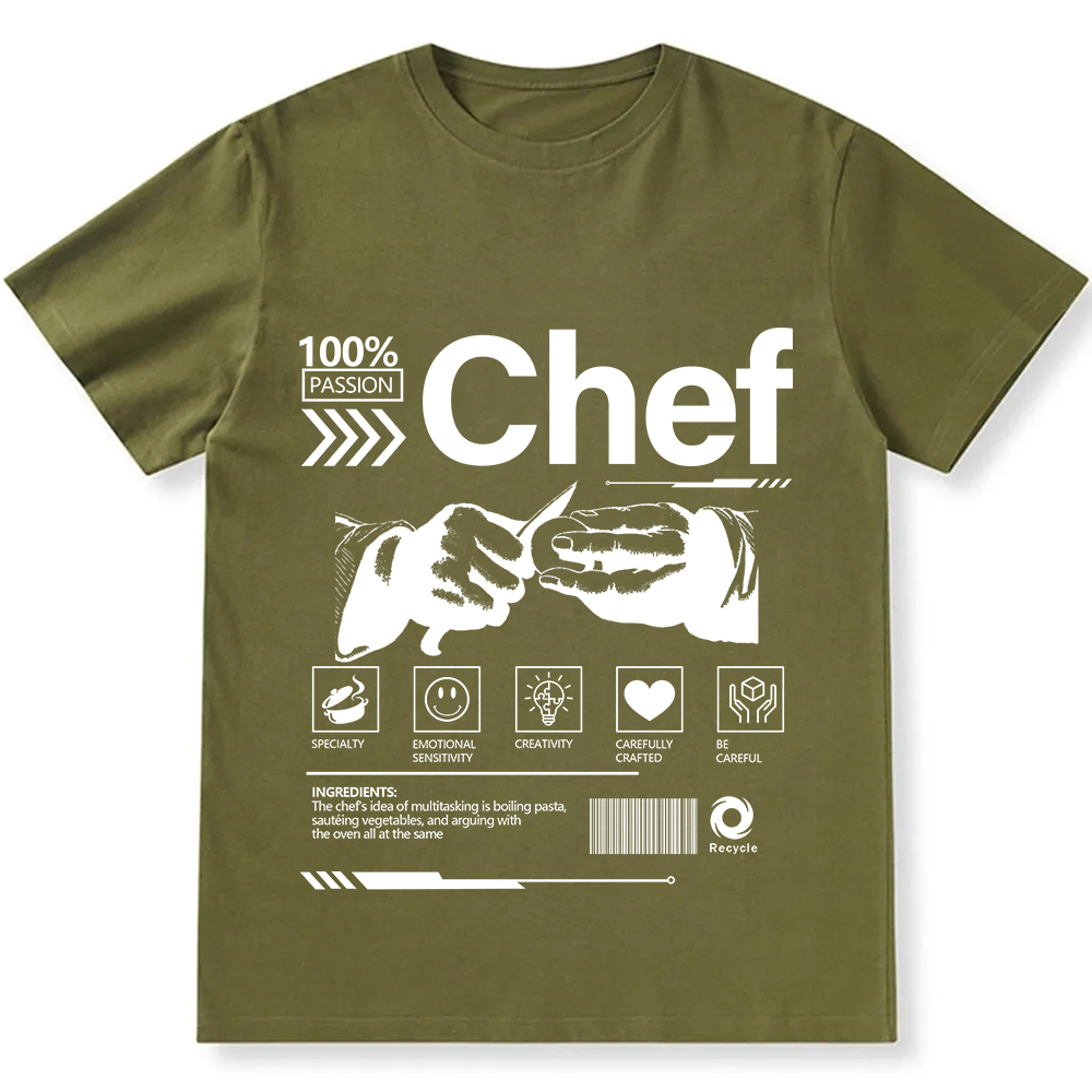 Chef Unisex Fit Cotton T-Shirt wearishow