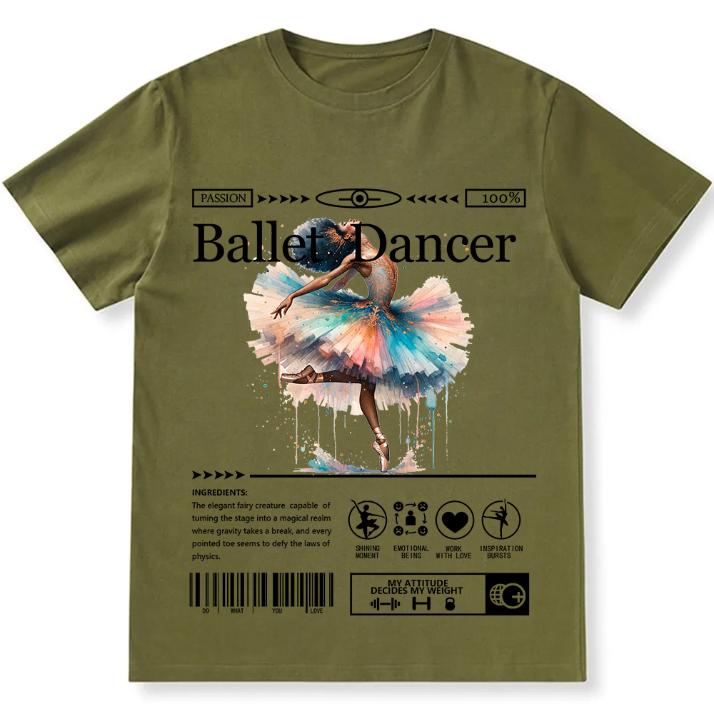 Ballet Dancer Unisex Fit Cotton T-Shirt wearishow
