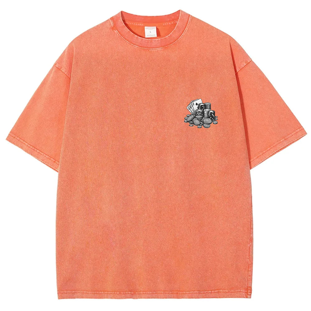 Professional Gambler Unisex Fit Washed T-Shirt