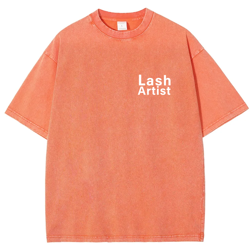 Lash Artist Unisex Fit Washed T-Shirt