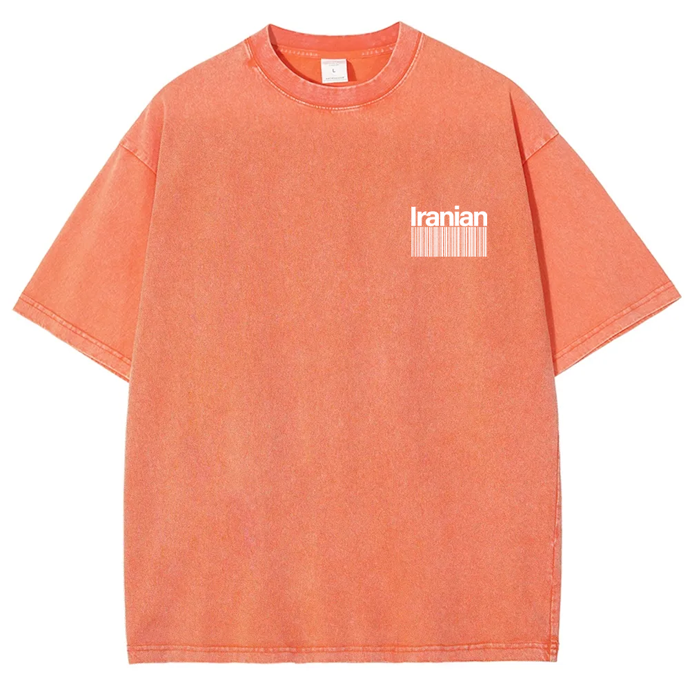 Iranian Unisex Fit  Washed T-Shirt