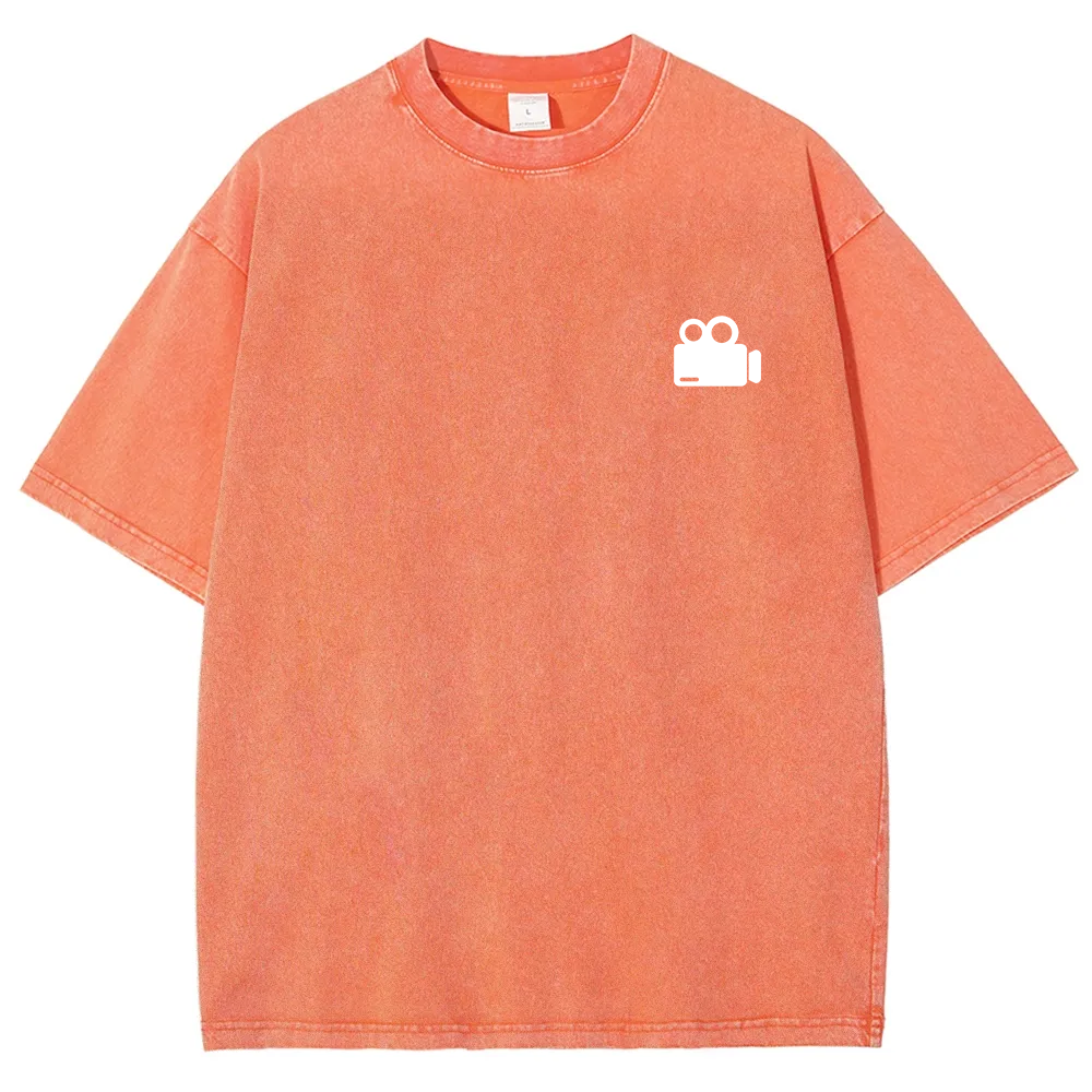 Videographer Unisex Fit Washed T-Shirt