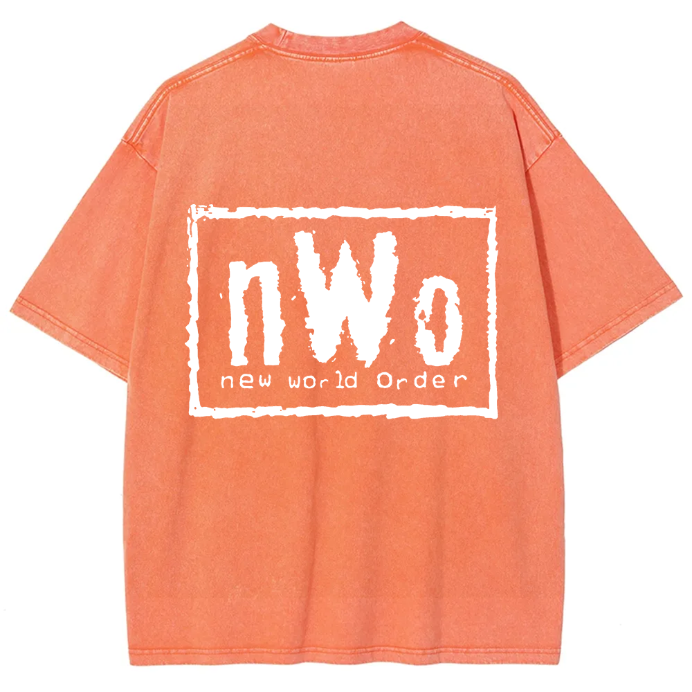 Wrestling Washed Nwo New World Order WWE T-Shirt