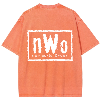 Wrestling Washed Nwo New World Order WWE T-Shirt