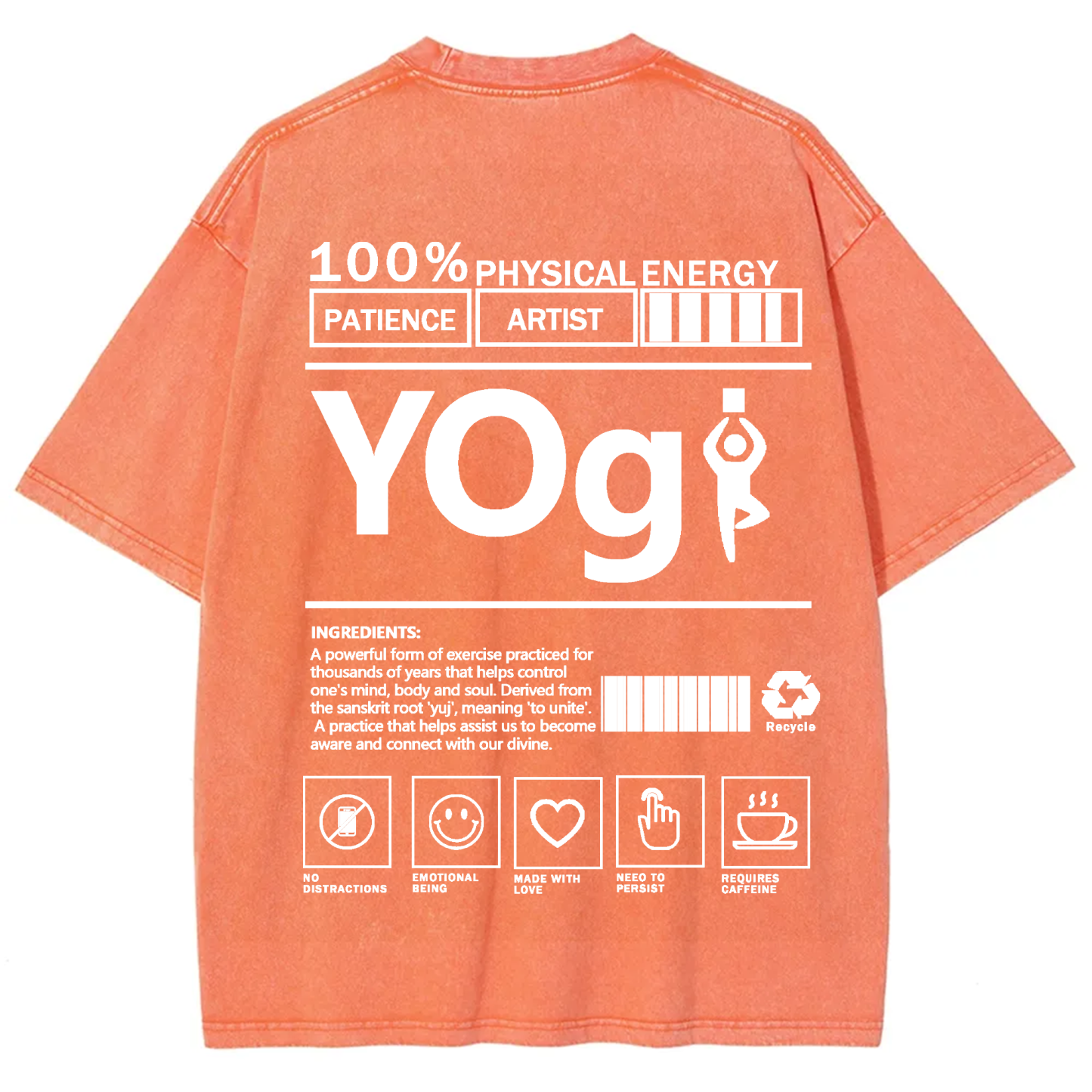 Yogi Solid Color Unisex T-shirt