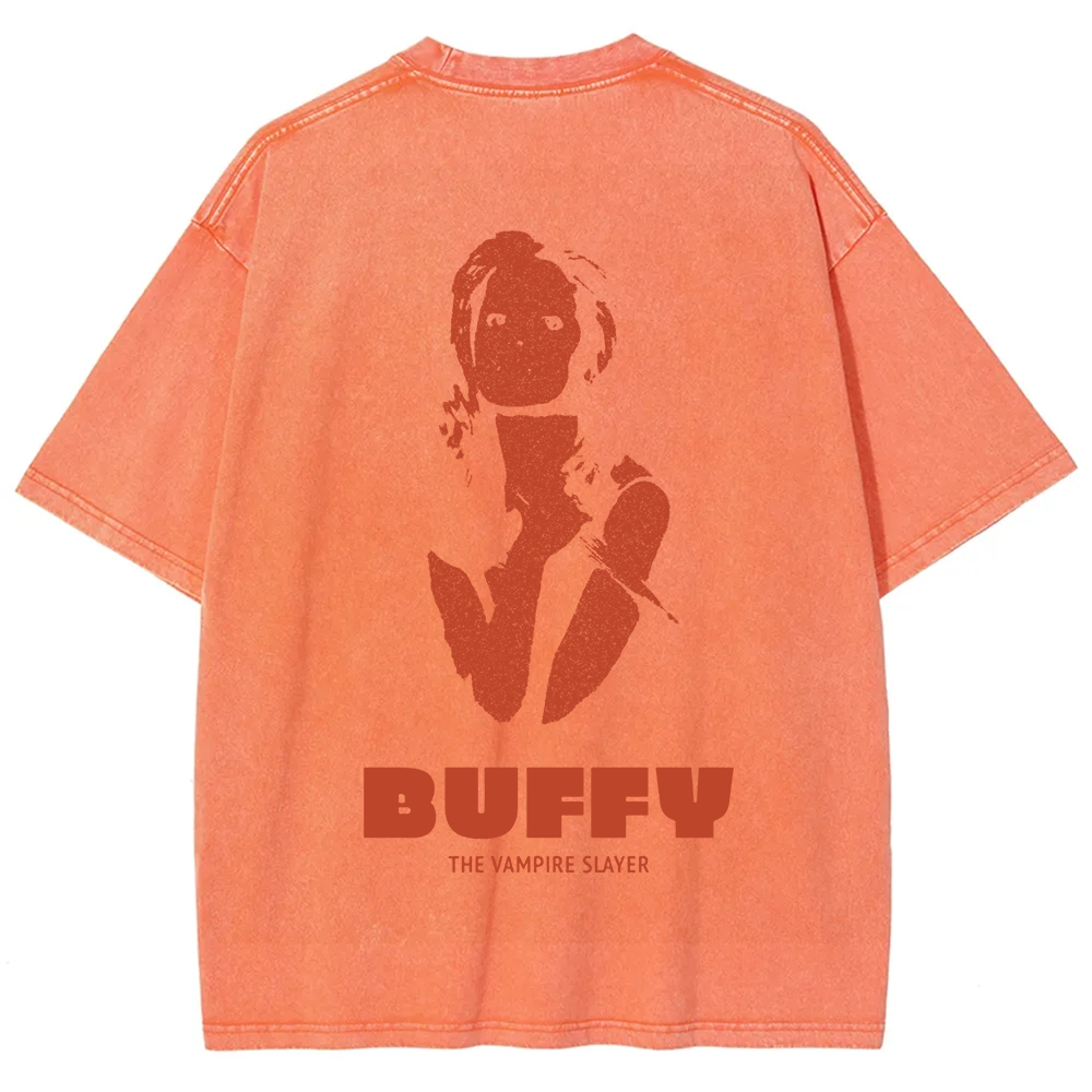 Buffy The Vampire Slayer TV Series Vintage Washed T-Shirt