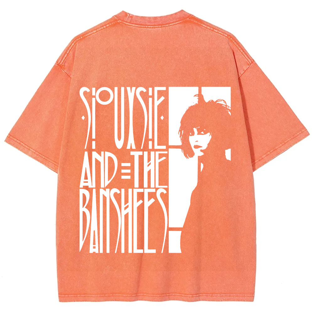 Unisex Vintage Washed Siouxsie and the Banshees T-Shirt