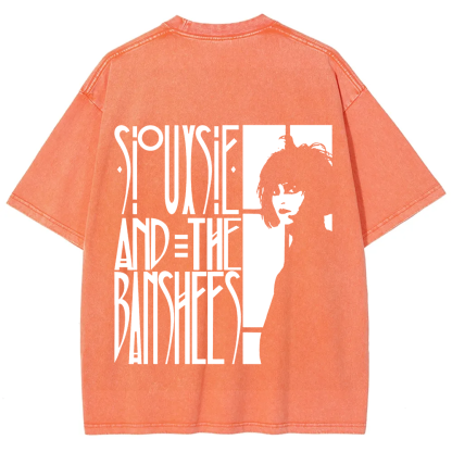 Unisex Vintage Washed Siouxsie and the Banshees T-Shirt