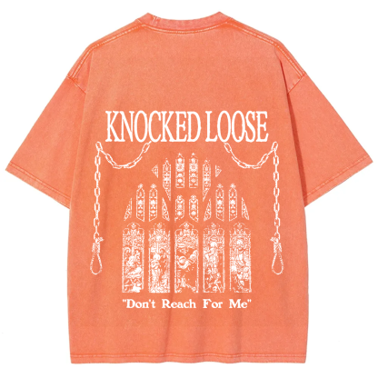 Knocked Loose Band Vintage Washed T-Shirt