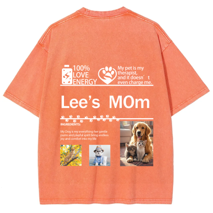 Pet Photo Creative Customized Unisex T-shirt