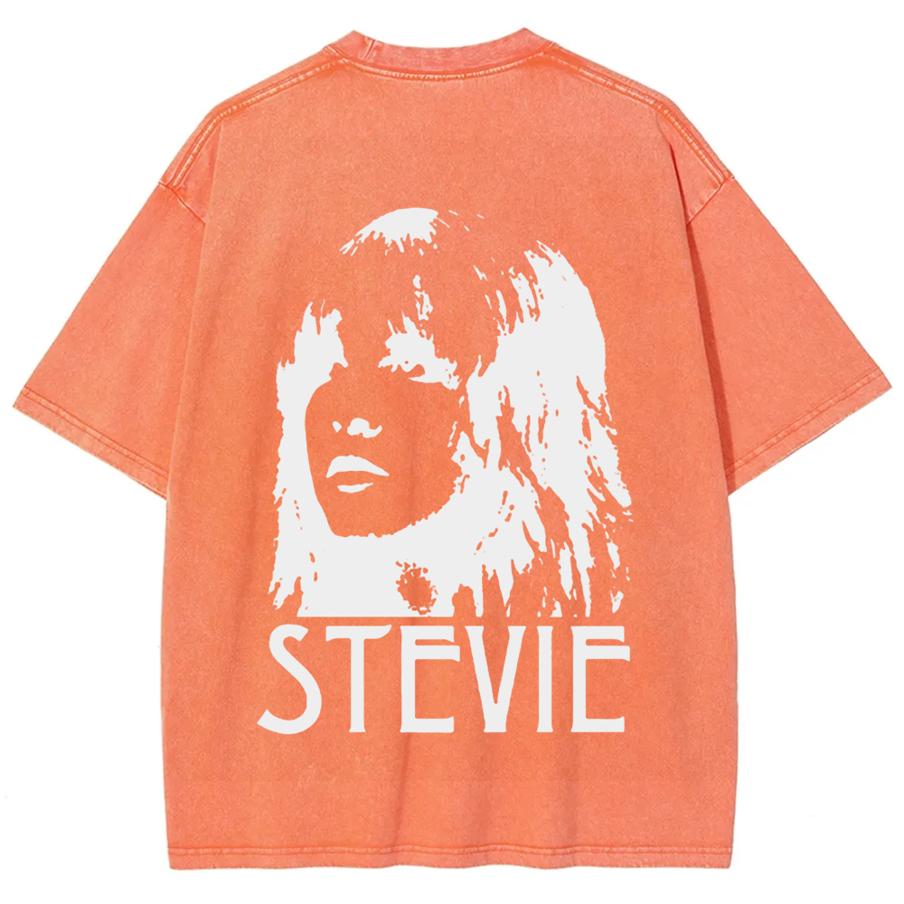 Stevie Nicks Singer Vintage Washed T-Shirt