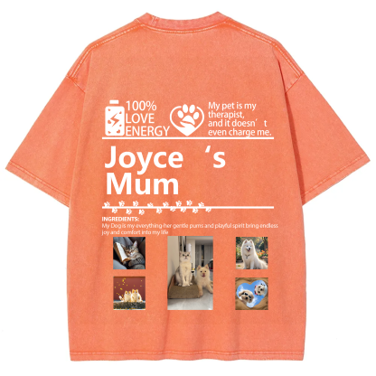 Pets Photos Creative Customized Unisex T-shirt