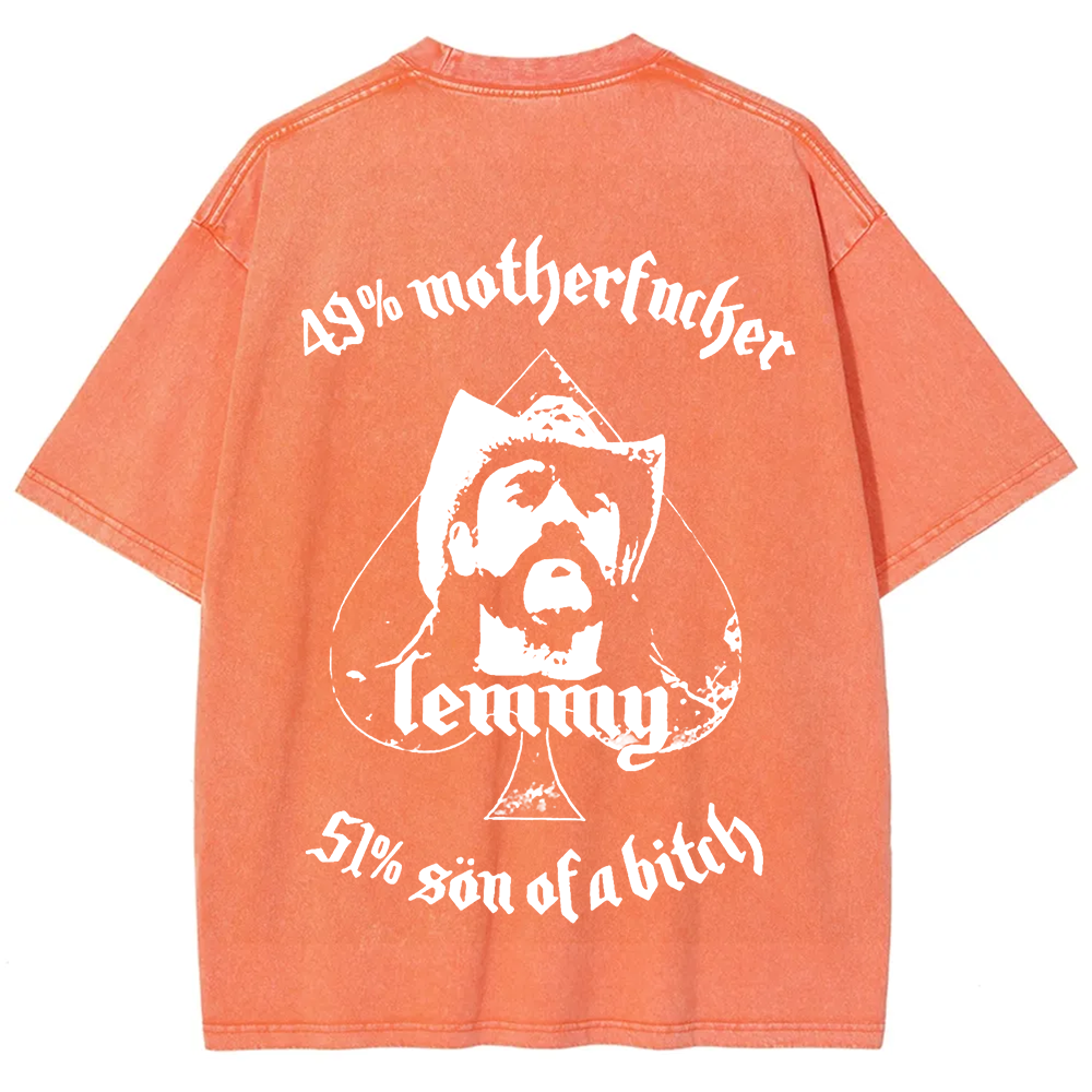  Motörhead Vintage Washed Lemmy Motorhead t-Shirt