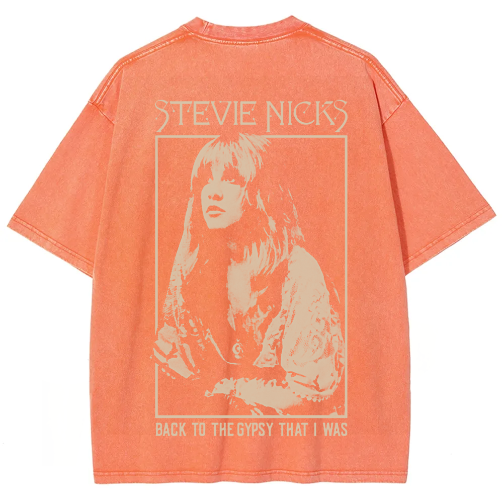 Stevie Nicks Singer Vintage Washed t-Shirt
