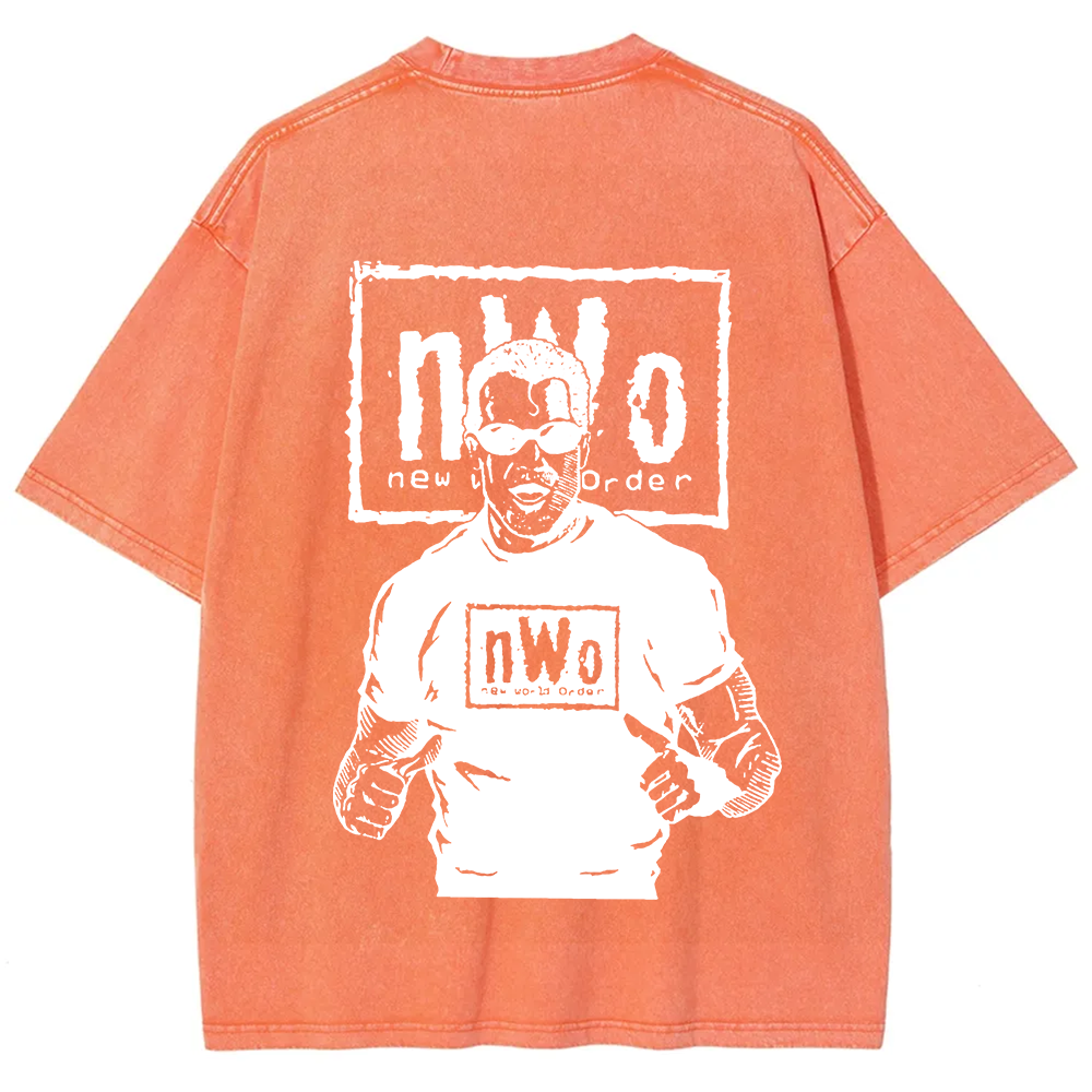 Wrestling Washed New World Order WWE t-Shirt
