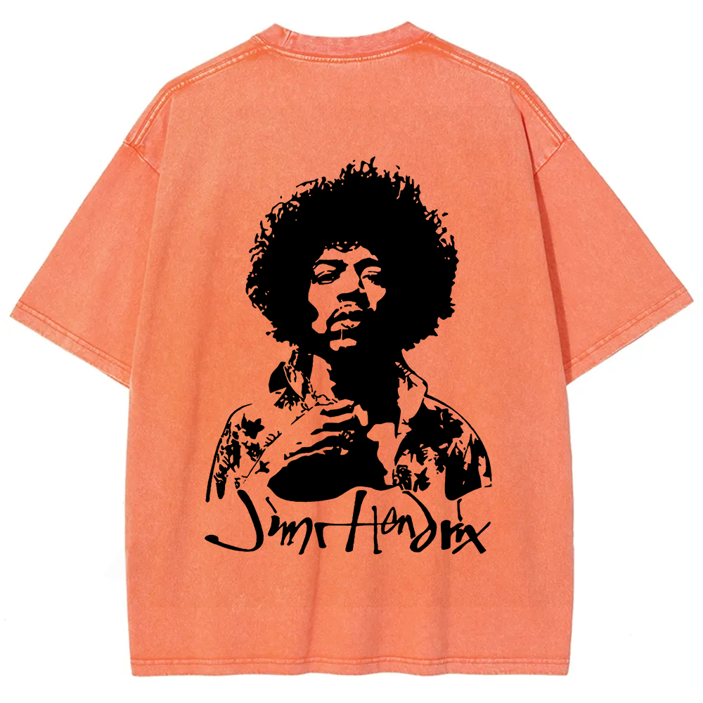 The Jimi Hendrix Experience Band Casual Printed t-Shirt