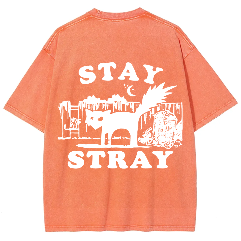 Stray Cat Funny Retro Graphic Unisex Classic t-Shirt