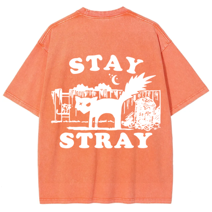 Stray Cat Funny Retro Graphic Unisex Classic t-Shirt