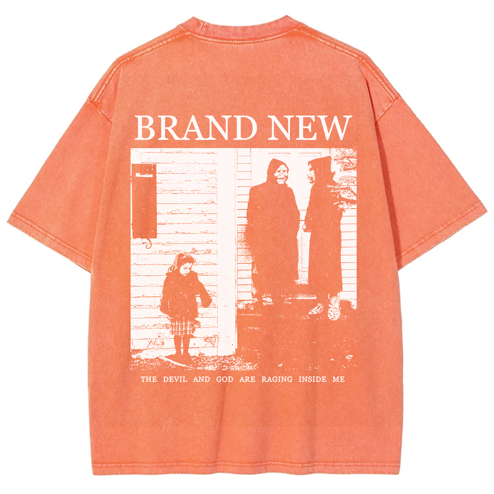 Washed Brand New Band t-Shirt